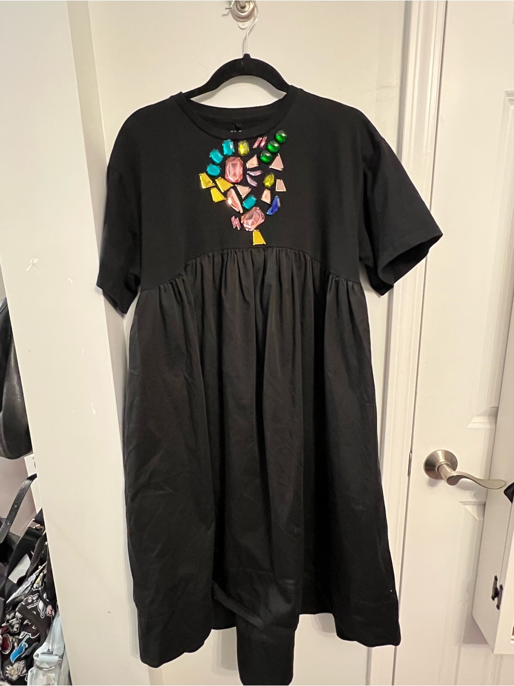Cynthia Rowley Gem Stone Tee Dress; xs